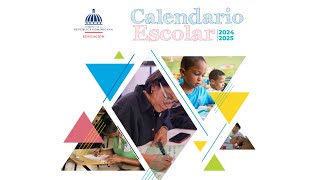 Calendario Escolar 20242025 [upl. by Ilecara403]