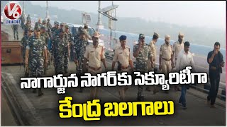 Central Hydropower Department Video Conference With Two State CS On Nagarjuna Sagar Dispute V6 News [upl. by Ylime]