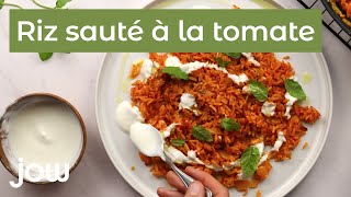 Recette du riz sauté à la tomate [upl. by Terrej930]