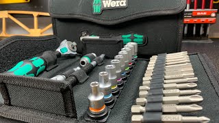 Wera Zyklop 14 amp 38 SAE ratchet sets tabletop review and Wera brand overview  features [upl. by Rains]