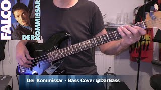 Falco Der Kommissar  The Commissioner  Bass Cover 🎧 with bass notes [upl. by Barayon731]