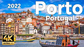 Porto 2022 Portugal Walking Tour 4k Ultra HD 60fps – With Captions [upl. by Aneloaup192]