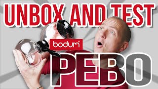 Bodum Pebo Vacuum Coffee Maker Review Unbox and Test [upl. by Dnalyk16]