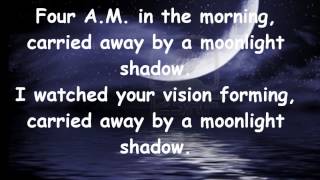 Groove Couverage  Moonlight Shadow with lyrics [upl. by Garratt274]