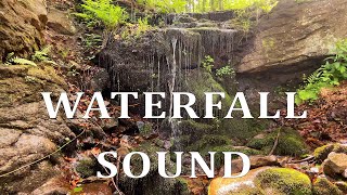 Small waterfall in the mountains Relaxation video for sleep [upl. by Evangelina]