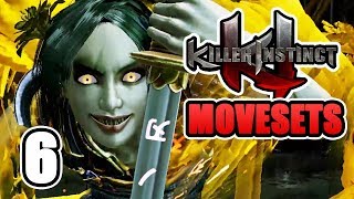 Killer Instinct 2013  Movesets 67 PC Shin Hisako [upl. by Marchal]