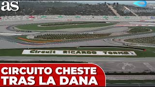 Este es el ESTADO ACTUAL del CIRCUITO de CHESTE tras la DANA en VALENCIA [upl. by Rob]