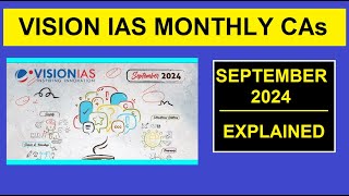 vision ias monthly current affairs  september 2025  polity and governance [upl. by Ardnalahs]