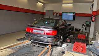 Audi Coupe 22T dyno run 862HP1000nm [upl. by Ardme758]