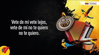 Vete De Mí Los Gigantes Del Vallenato Video Letra  Sentir Vallenato [upl. by Irtimd26]