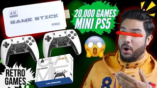 M15 Game Stick 4K Review🎮Best Portable Retro Gaming Stick Exist On Earth🤯20000 Game🕹️MINI PS5🔥 [upl. by Myca]