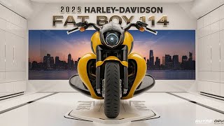 Exclusive FIRST LOOK  2025 HarleyDavidson Fat Boy 114 Test Ride What’s New and Improved [upl. by Atiuqan]