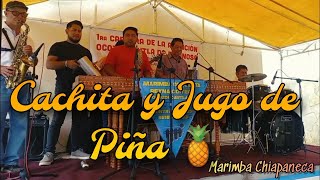 Cachita y Juguito de piña  Marimba Reyna Coiteca 🥳 para bailar [upl. by Otsedom]