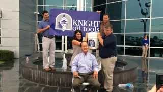 ALS Ice Bucket Challenge by Mickey Broussard COO of Knight Oil Tools USA [upl. by Ledif]