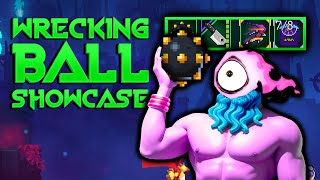 GOING BALLS OUT  Dead Cells  Wrecking Ball Showcase 5BC Run w Commentary [upl. by Hewes]