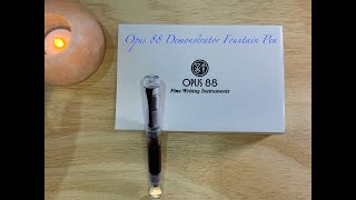 Opus 88 Demonstrator Fountain Pen  Review [upl. by Rivy52]