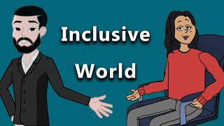 inclusiveworld Awra Amba community Ethiopia carton animation ai [upl. by Novrej]