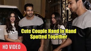 CUTE Couple 😍😊😘 Kim Sharma And Harshvardhan Rane Spotted Together At Varun Bahl Store Launch [upl. by Eliak]