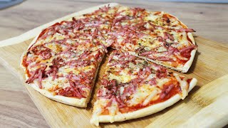 Pizza selber machen mit fertigteig [upl. by Arnold]