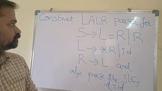 LALR Parser In Compiler Design with solved example1 [upl. by Liddle]