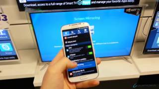 Samsung Galaxy S4 Screen Mirroring AllShare Cast PL Eng subtitles [upl. by Ahsinna]