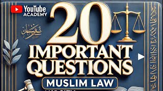 Important question regarding Muslim lawakocitylaw [upl. by Crawley924]