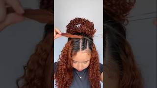 ቀላልና ቆንጆ ፀጉር እስታይል❣️hairstyleeasyhairstyle💝curlyhairstyle [upl. by Pennington365]