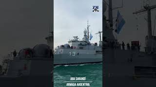 ARA Sarandí  Armada Argentina [upl. by Atnima]