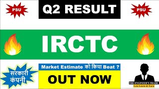 IRCTC Q2 Results 2025  IRCTC Results Today  IRCTC Share News  Irctc share latest news today [upl. by Anitsirhcairam]