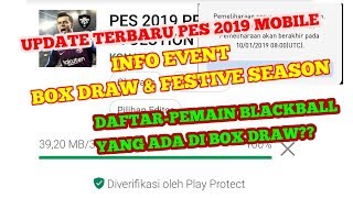 NEW UPDATE PES 2019 MOBILE [upl. by Halyak]