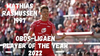 Mathias Rasmussen  OBOSligaen  2022 [upl. by Eiliah]