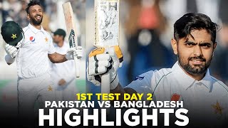 Full Highlights  Pakistan vs Bangladesh  1st Test Day 2 2020  PCB  M2D2K  PAKvBAN [upl. by Nosle80]