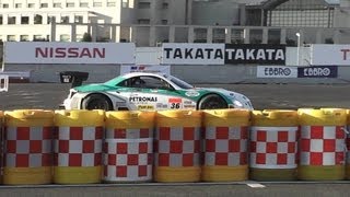 スーパーGT デモ走行 モータースポーツジャパン2011 [upl. by Aubine811]