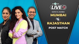 MIvRR  Cricbuzz Live RiyanParags 54 helps Rajasthan beat Mumbai by 6 wickets at the Wankhede [upl. by Jeannie]