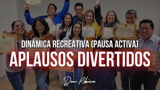 DINÁMICA Tipos de aplausos pausa activa  Denis Robinson [upl. by Anallij254]