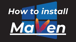 Install Apache Maven on Windows 1011 2024  Quick and Easy Guide [upl. by Akehsar487]