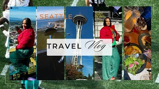 SEATTLE TRAVEL VLOG Space Needle Pike Place  Lumen Field NFL FoodShopping Bars amp Much More [upl. by Yc]