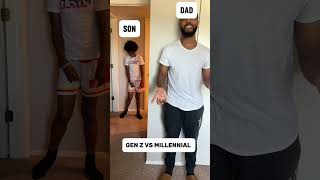 Gen z VS Millennial shorts [upl. by Ardnasac]