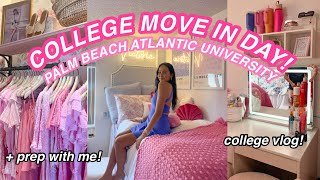 COLLEGE MOVEIN VLOG  PALM BEACH ATLANTIC UNIVERSITY  VICTORIA CABRAL [upl. by Srevart275]