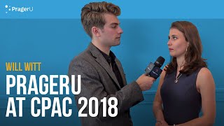 PragerU at CPAC 18 Your Favorite PragerU Video  Man on the Street [upl. by Brownley]