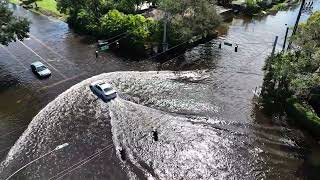 Flooding in St Pete caused by Hurricane Milton [upl. by Ettelrats424]