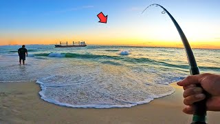 Every FISH at This BEACH was a GIANT Epic FirstTime Catch [upl. by Veats]