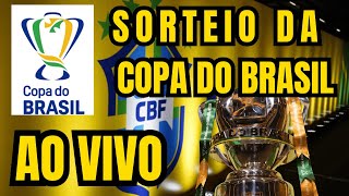 SORTEIO DA COPA DO BRASIL 2024  AO VIVO [upl. by Eisso367]