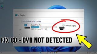 Résoudre le problème de lecteur de disque DVD  COD RM Windows 7 حل مشكل القارئ [upl. by Drahnreb]