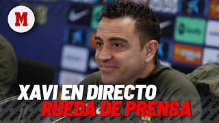 EN DIRECTO I Rueda de prensa de Xavi Hernández previa al AlmeriaFC Barcelona en vivo [upl. by Enelram11]