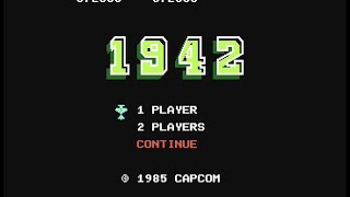 1942  Nintendo NES  Retro Records High Score Attempt [upl. by Hennebery]