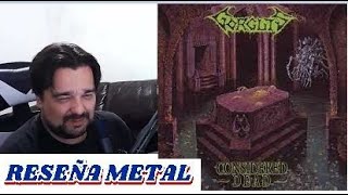 GORGUTS CONSIDERED DEAD comentario reseña álbum clásico [upl. by Arty645]