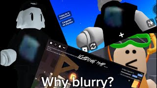 Why is my roblox blurry  Pls Can someone help me fix this \ [upl. by Simonette]