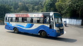 Govt Bus And Car Turning 1420 Salem Yercaud Hairpin Bend Hills Driving [upl. by Lola796]