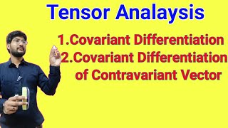 covariant differentiation of contravariant vector  Contravariant derivatives [upl. by Akinna721]